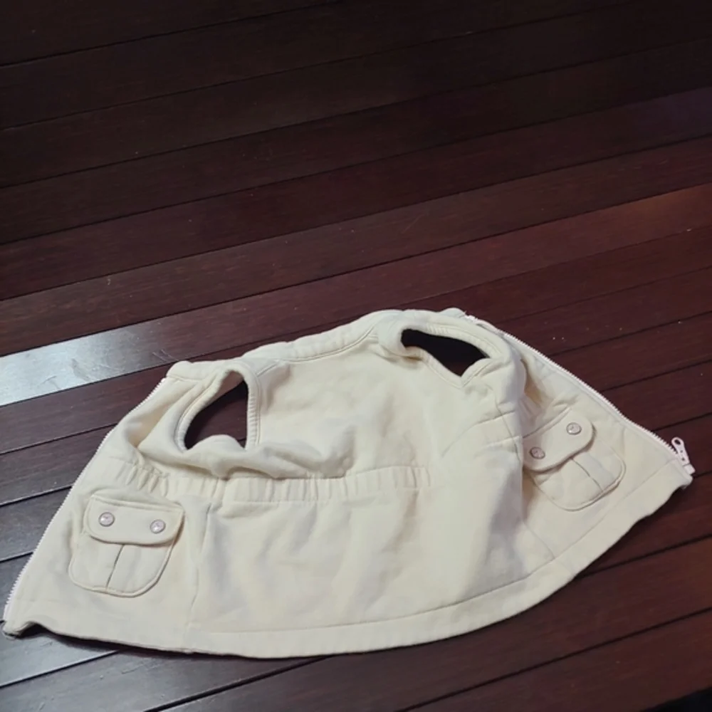 Baby Gap Vest, Size 3-6 Months, Beige & Pink